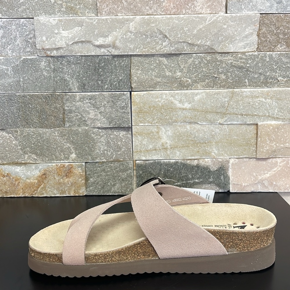 Mephisto Women's Helen Thong Sandals – Comfortable Cork Footbed Leather Sandals - Picture 5 of 8